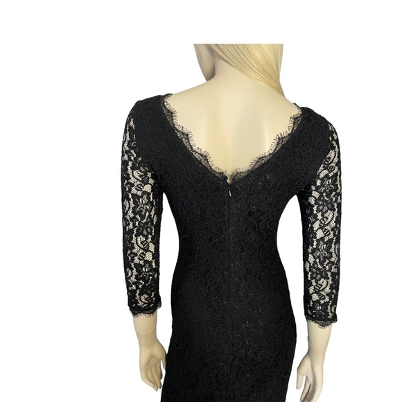 Aritzia Babaton Rafael Dress (formal black lace) - Picture 9 of 10